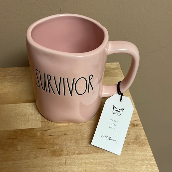 Rae Dunn Other - Rae Dunn Survivor Pink Breast Cancer Awareness Mug